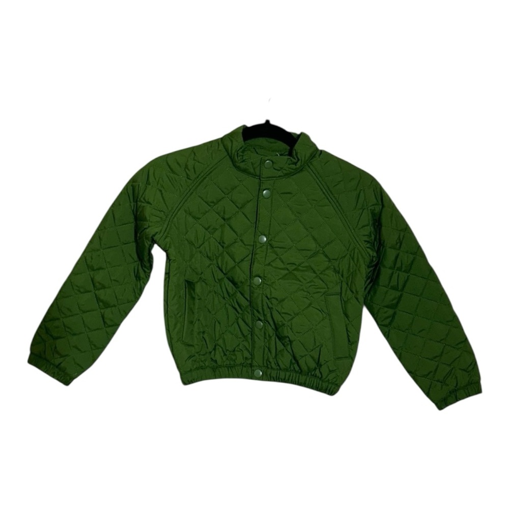 Amazon Green Lightweight Puffer Kids Jacket Size Small (6/7) New With Tags